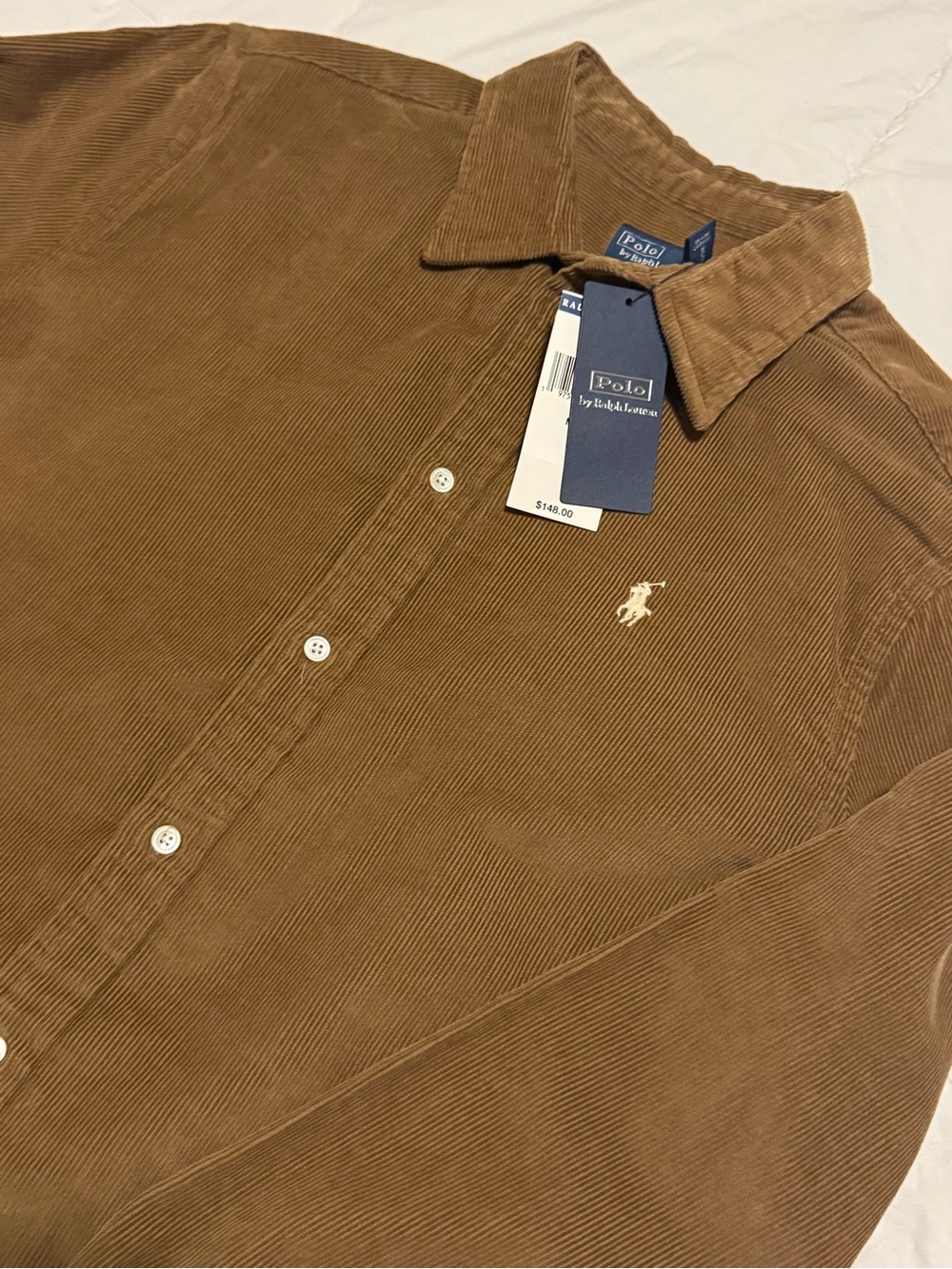 Polo by Ralph Lauren Corduroy Button-Down Shirt - Picture 2 of 3